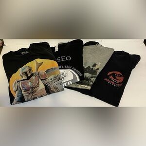 Mandalorian T-Shirt in this Bundle of 4 Size Med or 12